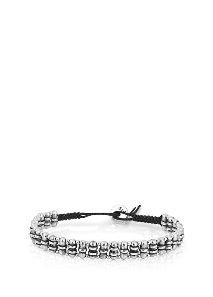 Cap Men's Silver Bracelet
